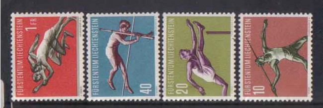 1956 - LOTTO/3805 - LIECHTENSTEIN - SPORT III° SERIE - NUOVI
