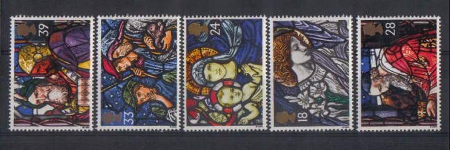 1992 - LOTTO/763 - GRAN BRETAGNA - NATALE VETRATE