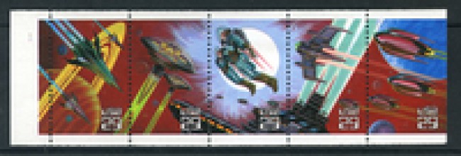 1993 - STATI UNITI - LOTTO/19929 - FANTASIA SPAZIALE 5v. - NUOVI