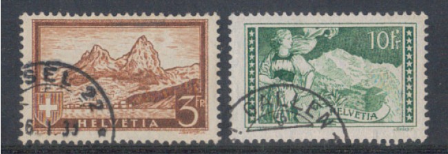 1930 - LOTTO/5635 - SVIZZERA - VEDUTE 2v. - USATI