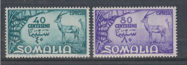 1950 - LOTTO/3392A - SOMALIA AFIS - ESPRESSI - TL