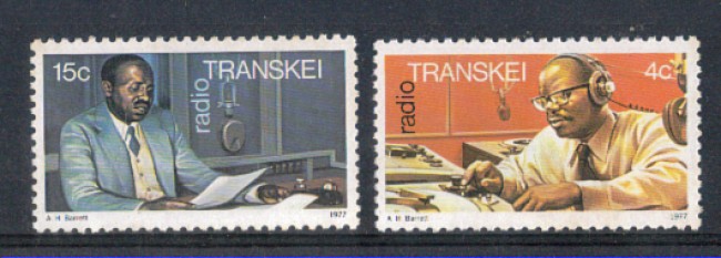 1977 - LOTTO/9825 . TRANSKEI - ANNIVERSARIO DELLA RADIO