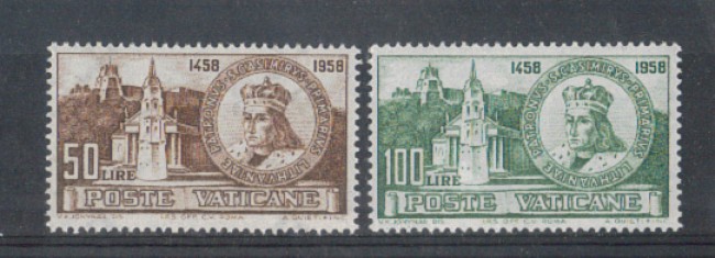 1959 - LOTTO/5866 - VATICANO - SAN CASIMIRO 2v.