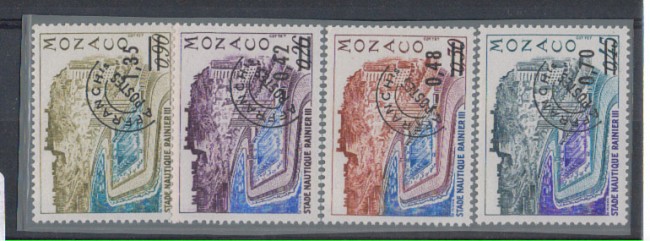 1975 - LOTTO/4377 - MONACO - PREOBLITERATI 4v.
