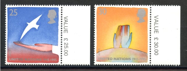 1995 - GRAN BRETAGNA - LOTTO/41117 - EUROPA 2v. - NUOVI