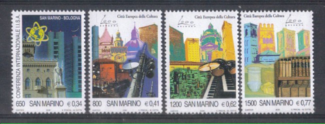 2000 - LOTTO/8217 - SAN MARINO - CITTA' DI BOLOGNA