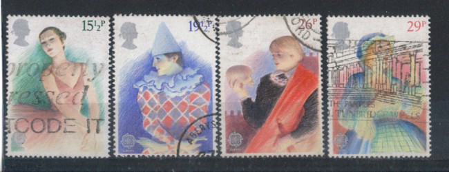 1982 - LOTTO/4626 - GRAN BRETAGNA - EUROPA - USATI