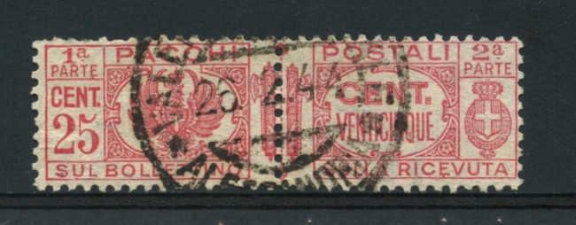 1927 - LOTTO/14848 - REGNO - 25c. PACCHI POSTALI -USATO