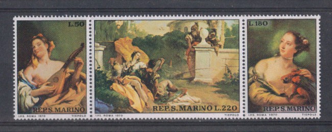 1970 - LOTTO/7926 - SAN MARINO - G.B.TIEPOLO
