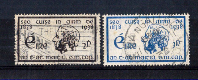 1938 - LOTTO/11274 - IRLANDA - CROCIATA DI PADRE MATHEV 2v. - USATI