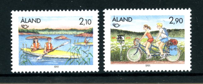1991 - LOTTO/24543 - ALAND - NORDEN 2v. - NUOVI