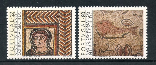1988 - PORTOGALLO - VESTIGIA ROMANE 2v. - NUOVI - LOTTO/27872