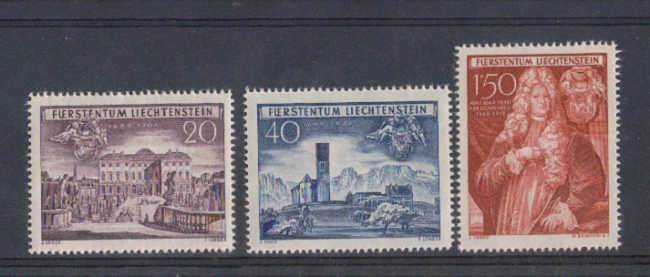 1949 - LOTTO/5583 - LIECHTENSTEIN - ANNESSIONE 3v.