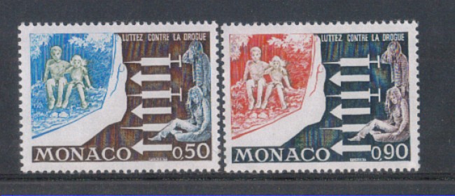 1973 - LOTTO/8478 - MONACO - LOTTA ALLA DROGA