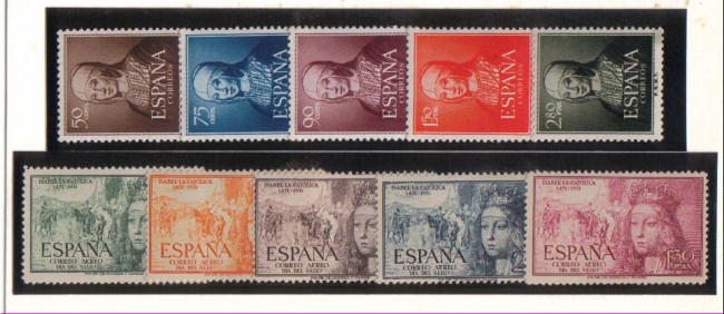 1951 - LBF/2782  - SPAGNA - ISABELLA LA CATTOLICA