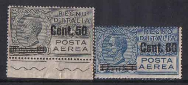 1927 - LOTTO/REGA11CPN - REGNO  - POSTA AEREA 2v. NUOVI