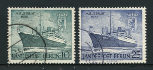 1955 -  LOTTO/11956A - BERLINO - NAVE BERLIN 2v. - USATI