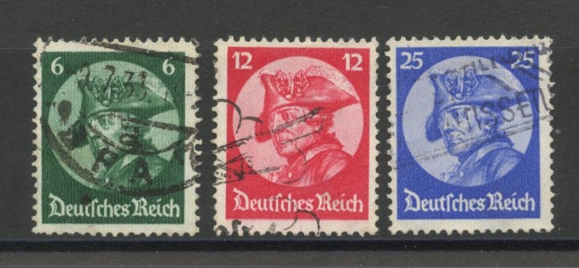 1933 - GERMANIA REICH - NUOVO PARLAMENTO 3v. - USATI - LOTTO/37490