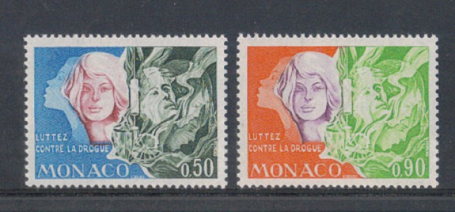 1973 - LOTTO/8476 - MONACO - LOTTA ALLA DROGA