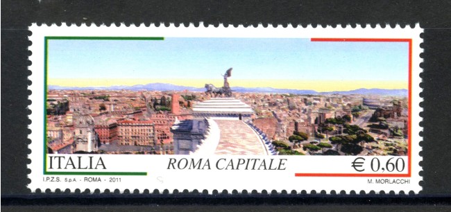 2011 - REPUBBLICA - ROMA CAPITALE - NUOVO - LOTTO/37185