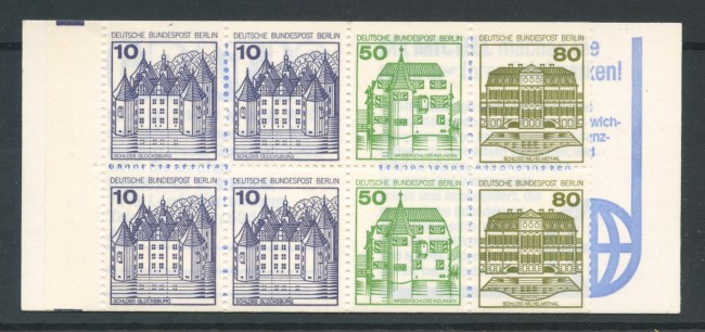 1982 - BERLINO - LIBRETTO CASTELLI E FORTEZZE - NUOVO - LOTTO/30196