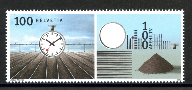 2012 - SVIZZERA - LOTTO/37809 - ARTE CONTEMPORANEA - NUOVO