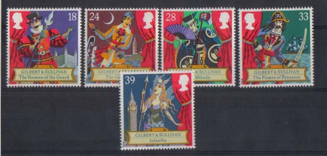 1992 - LOTTO/765 - GRAN BRETAGNA - SIR ARTUR SULLIVAN