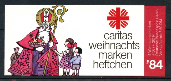 1984 - BERLINO - LIBRETTO DI NATALE  CARITAS - LOTTO/30193