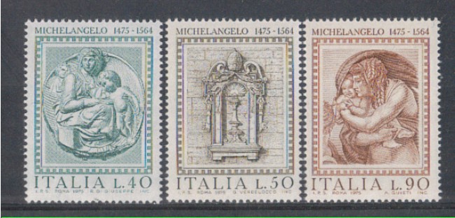 1975 - LOTTO/6622 - REPUBBLICA - MICHELANGELO