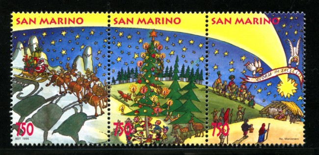 1995 - LOTTO/8160 - SAN MARINO - NATALE - NUOVO