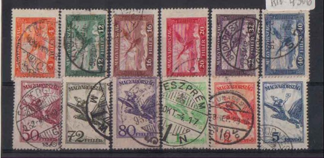 1927/30 - LOTTO/3730 - UNGHERIA - POSTA AEREA