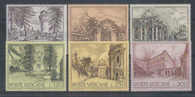 1976 - LOTTO/5964 - VATICANO - FONTANE e VEDUTE