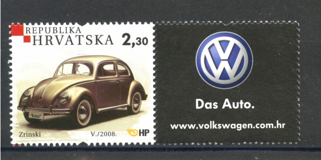 2008 - CROAZIA - MAGGIOLINO VOLKSWAGEN - NUOVO - LOTTO/33059