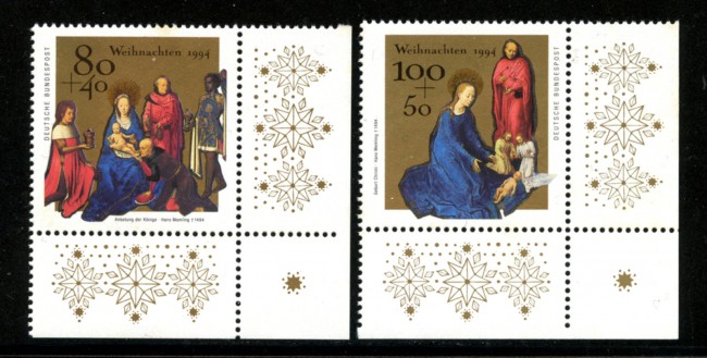 1994 - LOTTO/19109 - GERMANIA - NATALE 2v. - NUOVI