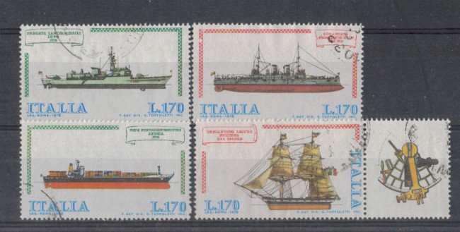1978 - LOTTO/6678U - REPUBBLICA - COSTRUZIONI NAVALI - USATI
