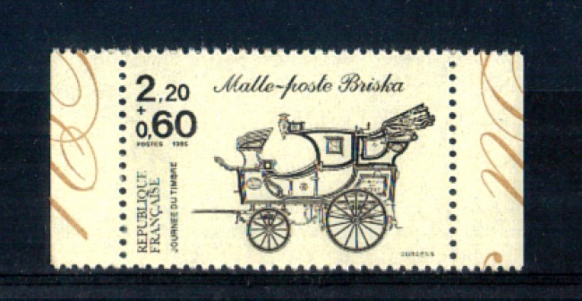 1986 - LOTTO/FRA2410N - FRANCIA - GIORNATA FRANCOBOLLO DA LIBRETTO - NUOVO