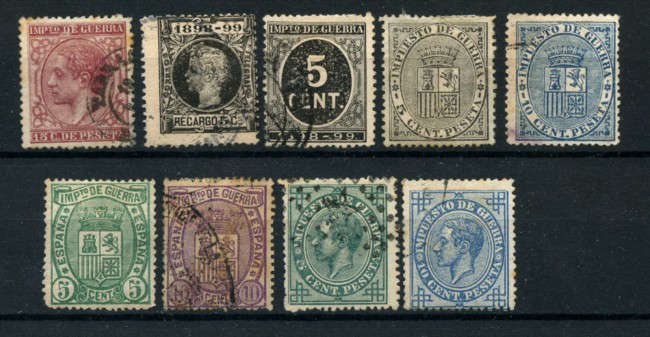 1874/1898 - LOTTO/18680 -  FRANCOBOLLI IMPOSTA DI GUERRA