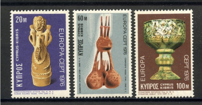 1976 - CIPRO - LOTTO/41375 - EUROPA 3v. - NUOVI