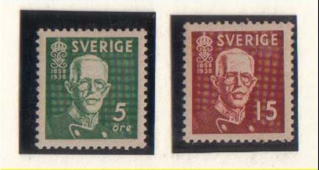 1938 - LOTTO/944  - SVEZIA - GUSTAVO V°