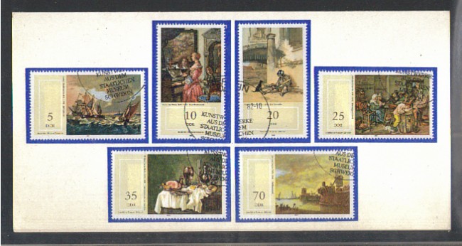 1982 - LOTTO/4683 - GERMANIA ORIENTALE - MUSEO DI SCHWERIN
