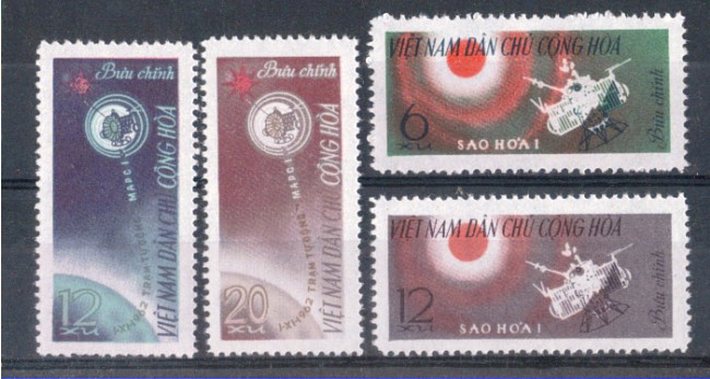 1963 - LOTTO/631 -  VIETNAM NORD - COSMONAUTICA