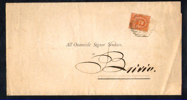 COMO - 1879 ? - LOTTO/1623 - PIEGH. PER BRIVIO