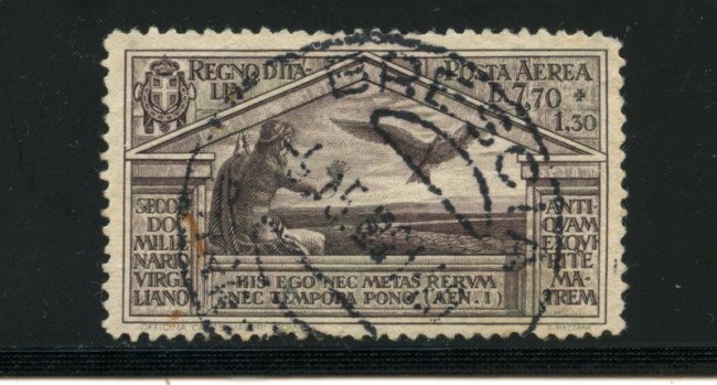 1930 - LOTTO/16304 - REGNO - 7,70 Lire POSTA AEREA  VIRGILIO - USATO