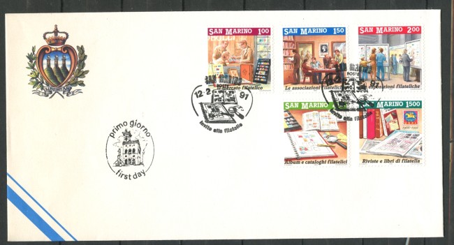1991 - SAN MARINO - INVITO FILATELIA  - BUSTA FDC - LOTTO/36743