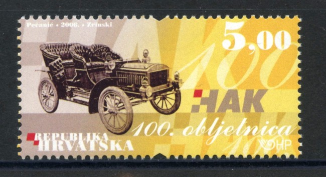 2006 - CROAZIA - AUTOMOBILE CLUB - NUOVO - LOTTO/33019