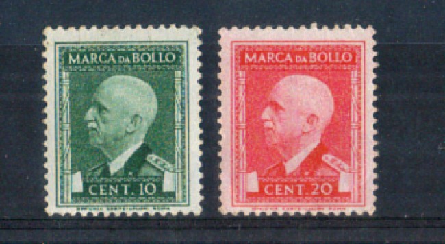 1940 - LOTTO/3410 - ITALIA REGNO - 10c. E 20c. EFFIGIE DI RE VITTORIO EMANUELE - NUOVI