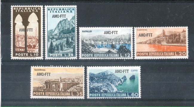 1954 - LOTTO/10371CPN - TRIESTE A -  SERIE TURISTICA  NUOVI