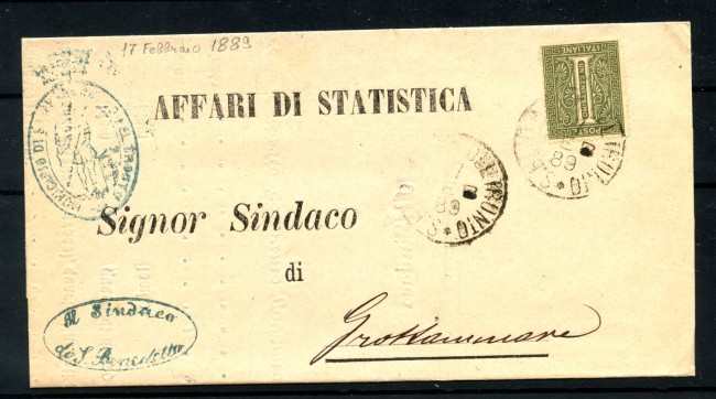 1889 - REGNO - LOTTO/43584 - PIEGHEVOLE DA SAN BENEDETTO DEL TRONTO 