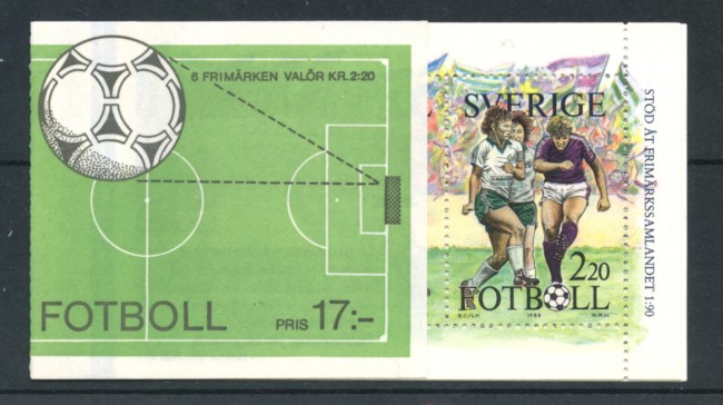 1988 - SVEZIA - IL CALCIO - LIBRETTO NUOVO