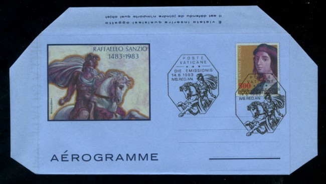 1983 - LOTTO/17111U - VATICANO - RAFFAELLO SANZIO - FDC